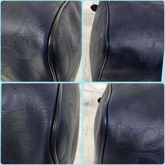 Authentic CHRISTIAN DIOR, Oblique Duffle Bag. - Picture 12 of 13